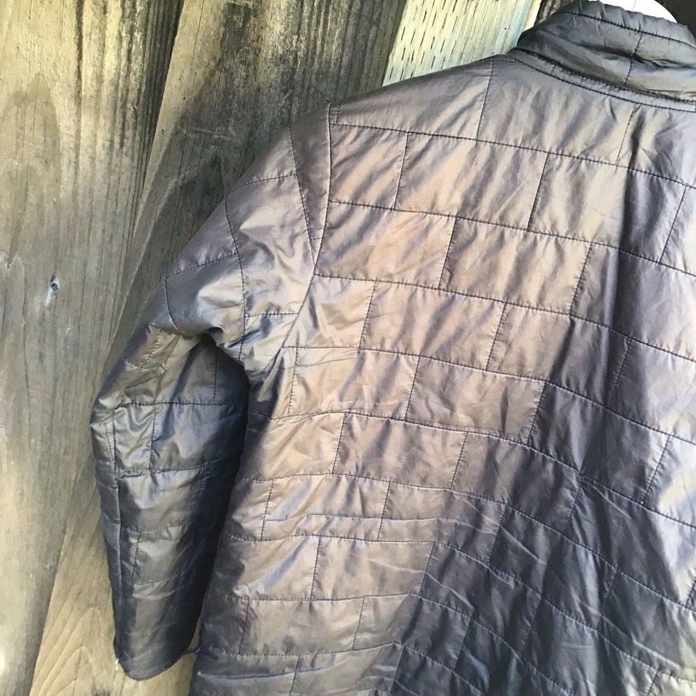 Patagonia Kids L 12 Nano Puff Brick Quilt Jacket Black FA19 Sun Faded - Picture 7 of 10